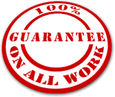 100% guarantee on all work
